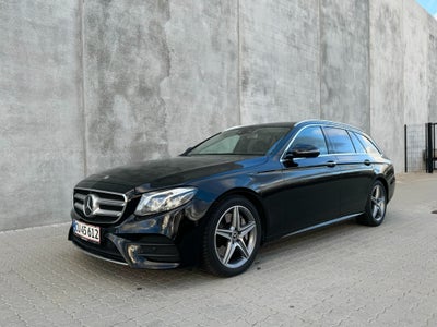 Mercedes E350 d 2,9 AMG Line stc. aut. Diesel aut. Automatgear modelår 2020 km 98000 Sort ABS airbag