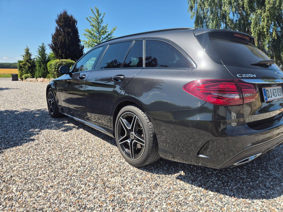 Mercedes C220 d 2,0 AMG Line Night Edition stc. aut. 5d