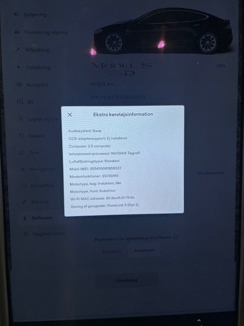 Tesla Model S 75D 5d