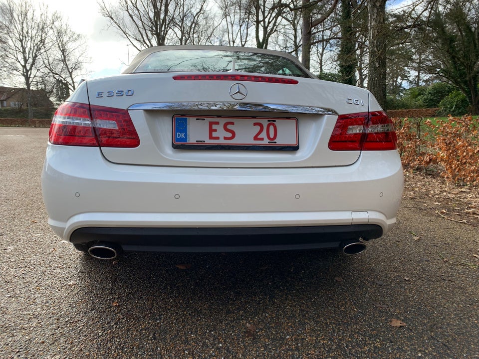 Mercedes E350 3,5 CGi AMG Line Cabriolet aut. BE 2d