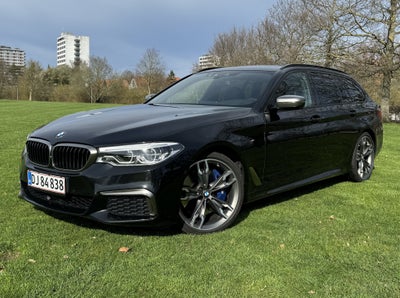BMW M550d 3,0 Touring xDrive aut. Diesel 4x4 4x4 aut. Automatgear modelår 2018 km 89000 Sortmetal AB