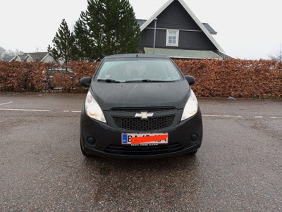 Chevrolet Spark 1,0 LS Benzin modelår 2012 km 94000 Sort ABS airbag service ok partial, ABS. Super ø