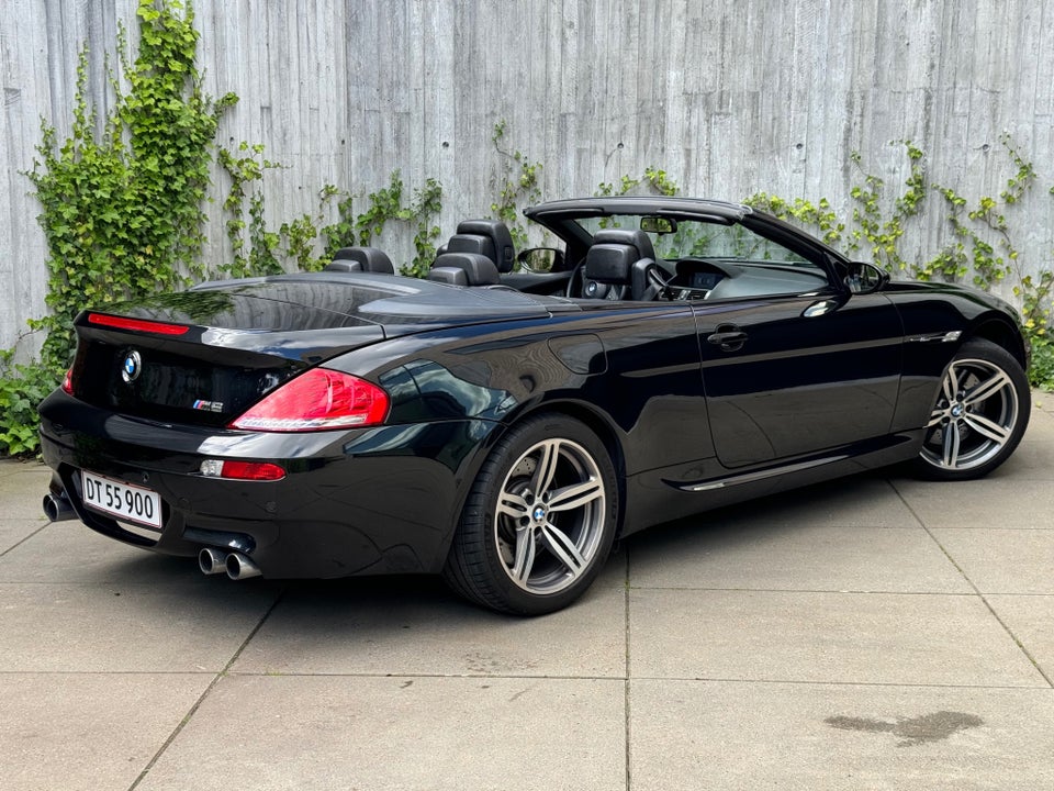 BMW M6 5,0 Cabriolet aut. 2d