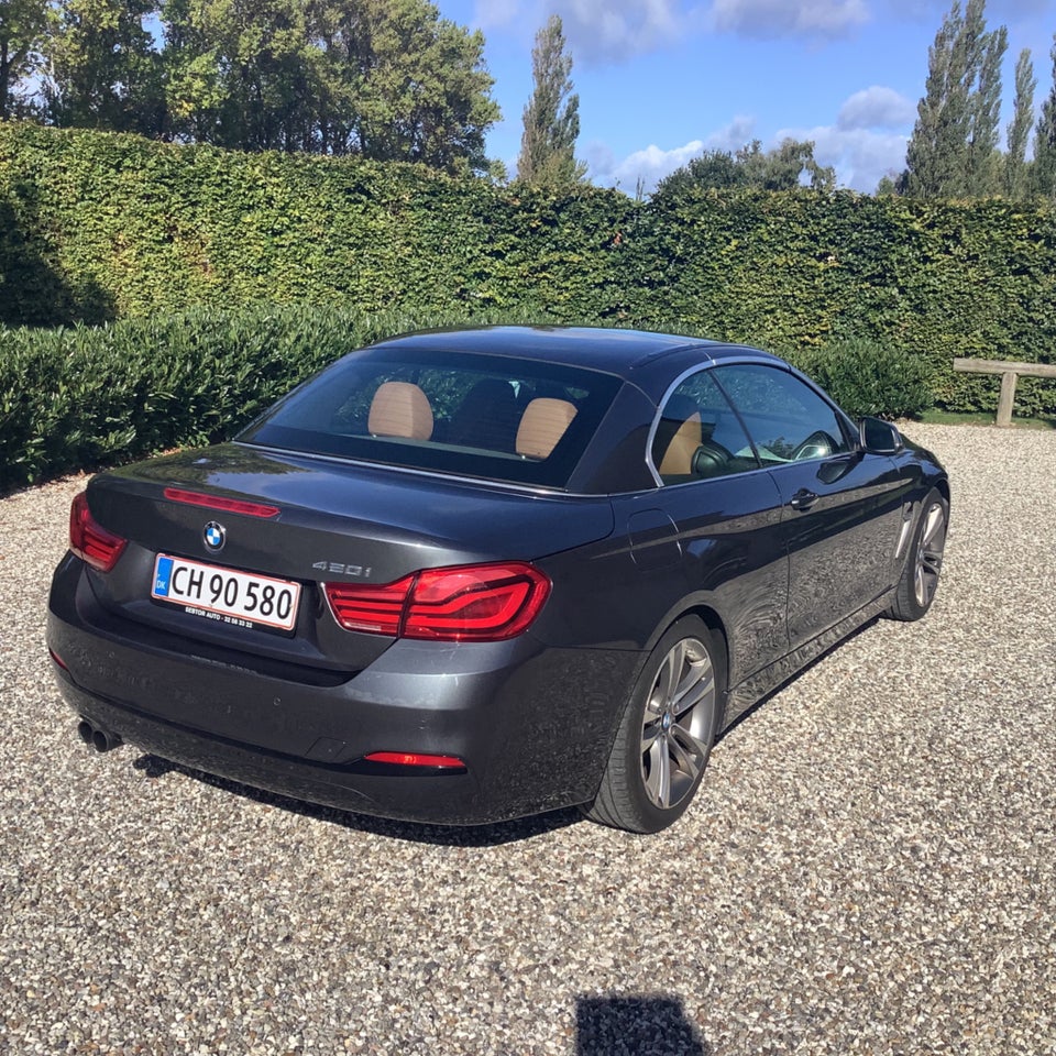 BMW 420i 2,0 Cabriolet aut. 2d