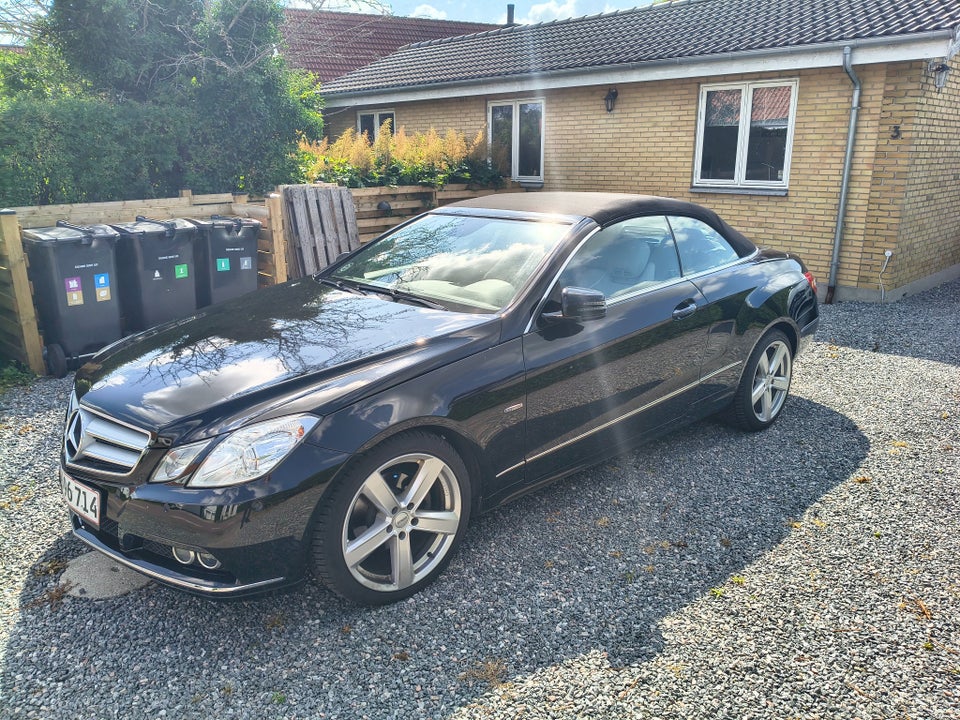 Mercedes E200 1,8 CGi Avantgarde Cabriolet aut. BE 2d