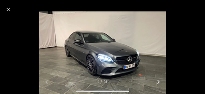 Mercedes C220 d 2,0 Business AMG Line Night Edition aut. 4d