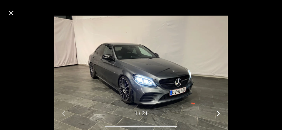 Mercedes C220 d 2,0 Business AMG Line Night Edition aut. 4d