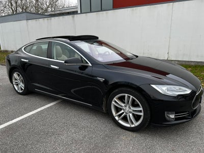 Tesla Model S  85 El aut. Automatgear modelår 2015 km 259000 Sort ABS airbag service ok unknown, Aft