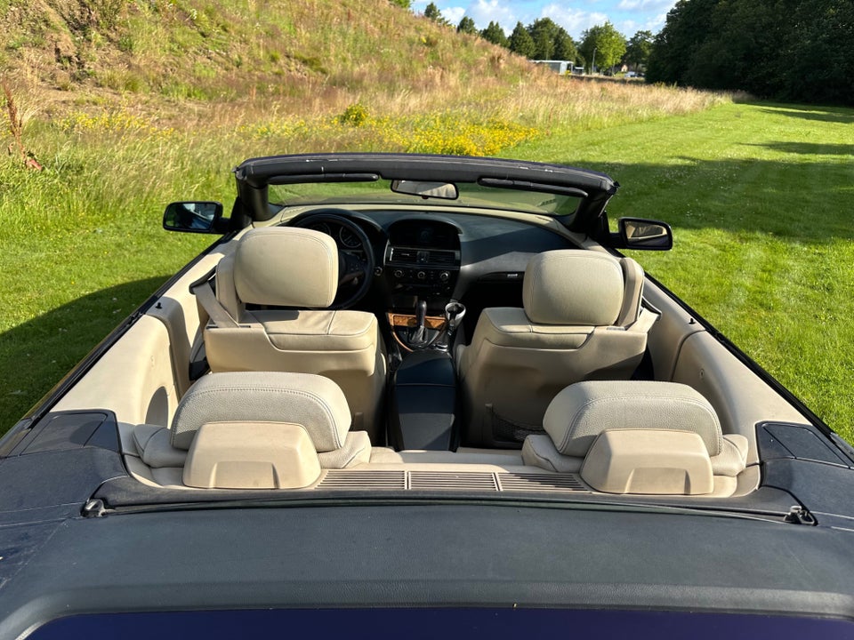 BMW 630i 3,0 Cabriolet Steptr. 2d