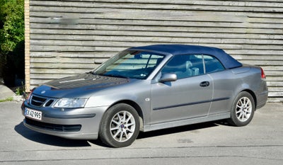 Saab 9-3 2,0 T Linear Cabriolet Benzin modelår 2005 km 78000 service ok none, ABS, Elektriske sideru