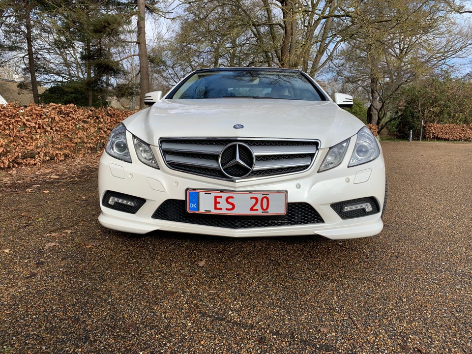 Mercedes E350 3,5 CGi AMG Line Cabriolet aut. BE 2d