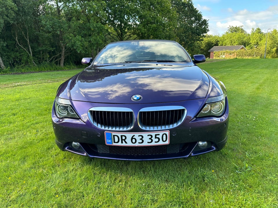 BMW 630i 3,0 Cabriolet Steptr. 2d