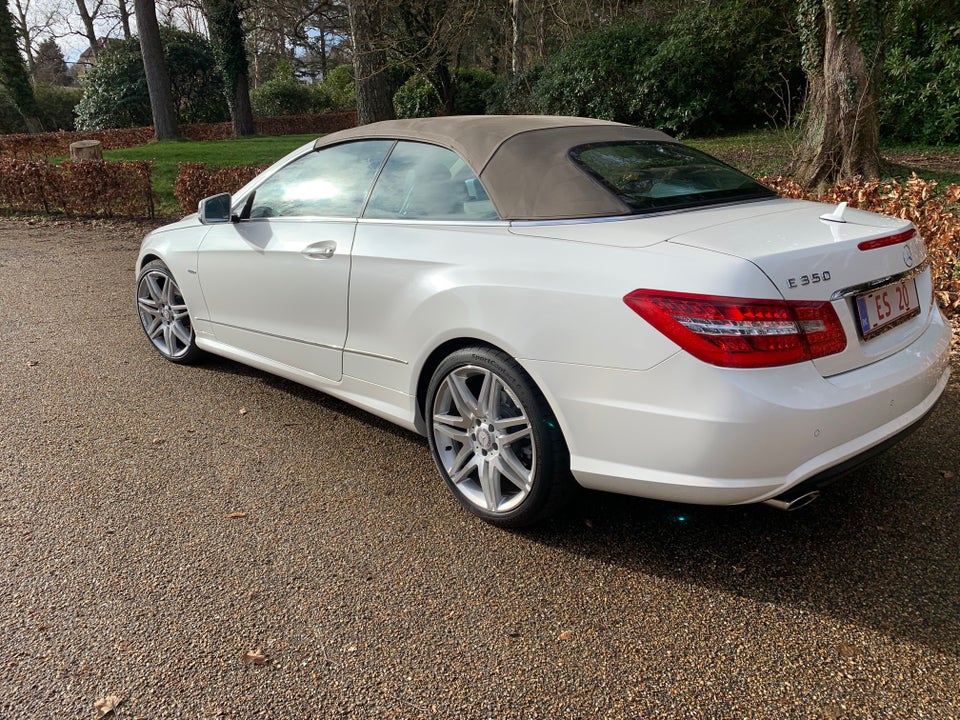 Mercedes E350 3,5 CGi AMG Line Cabriolet aut. BE 2d