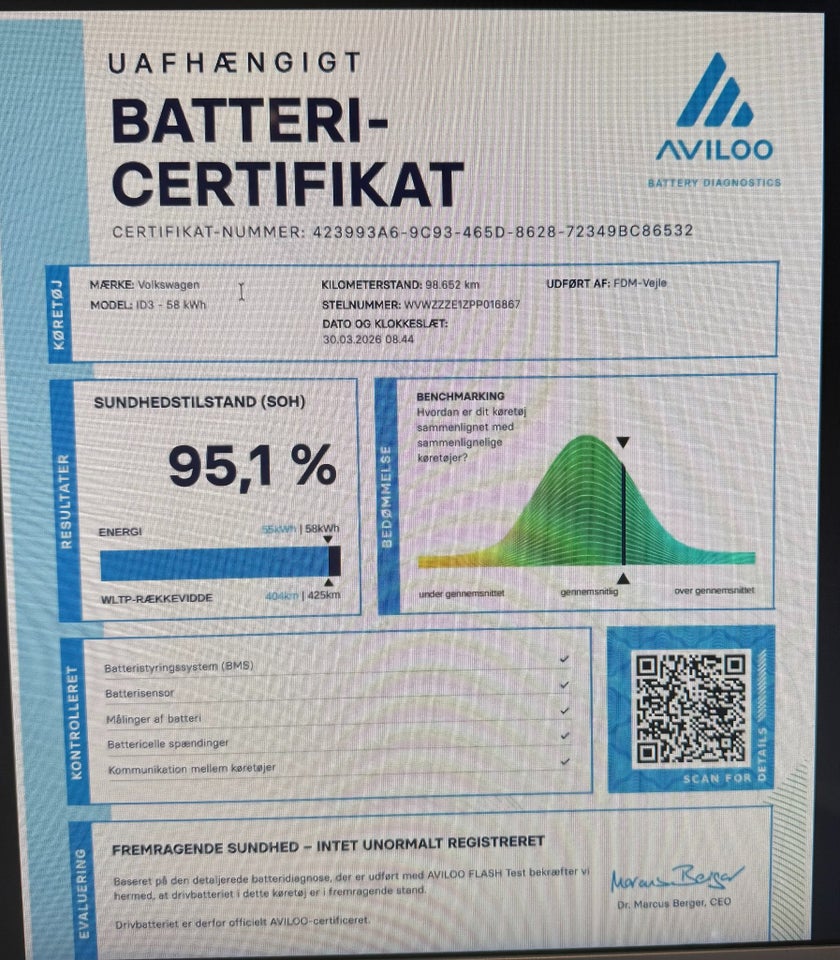 VW ID.3 58 Pro Life 5d