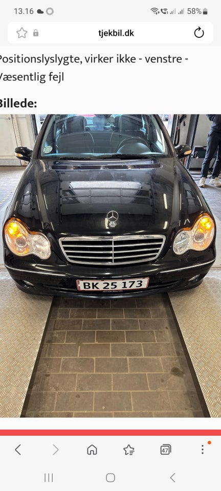 Mercedes C230 2,5 V6 Avantgarde aut. 4d