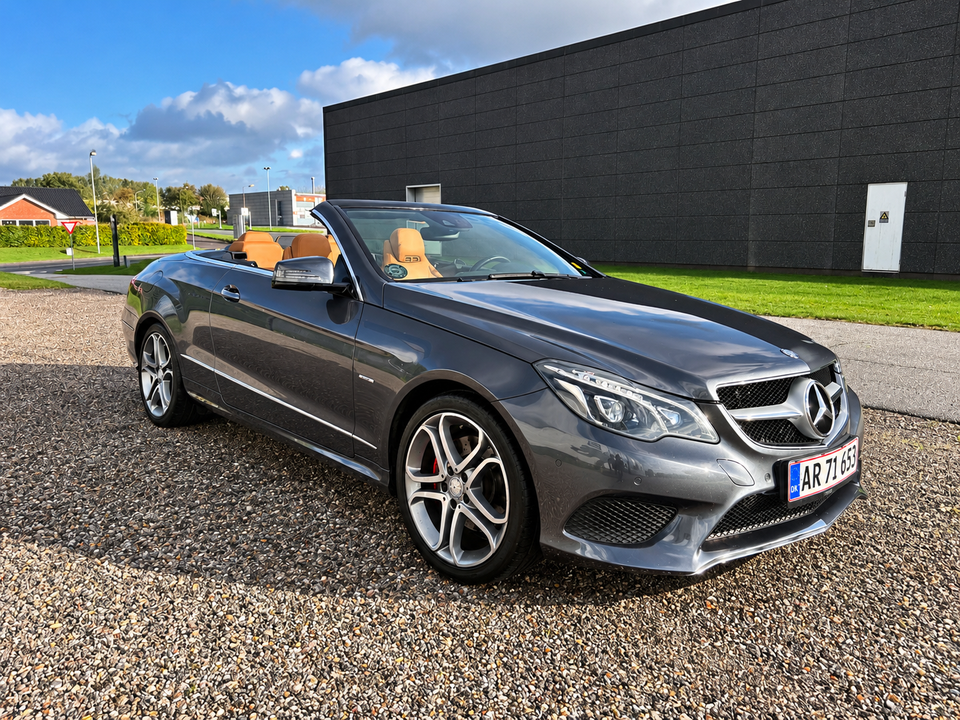 Mercedes E200 2,0 Cabriolet aut. 2d