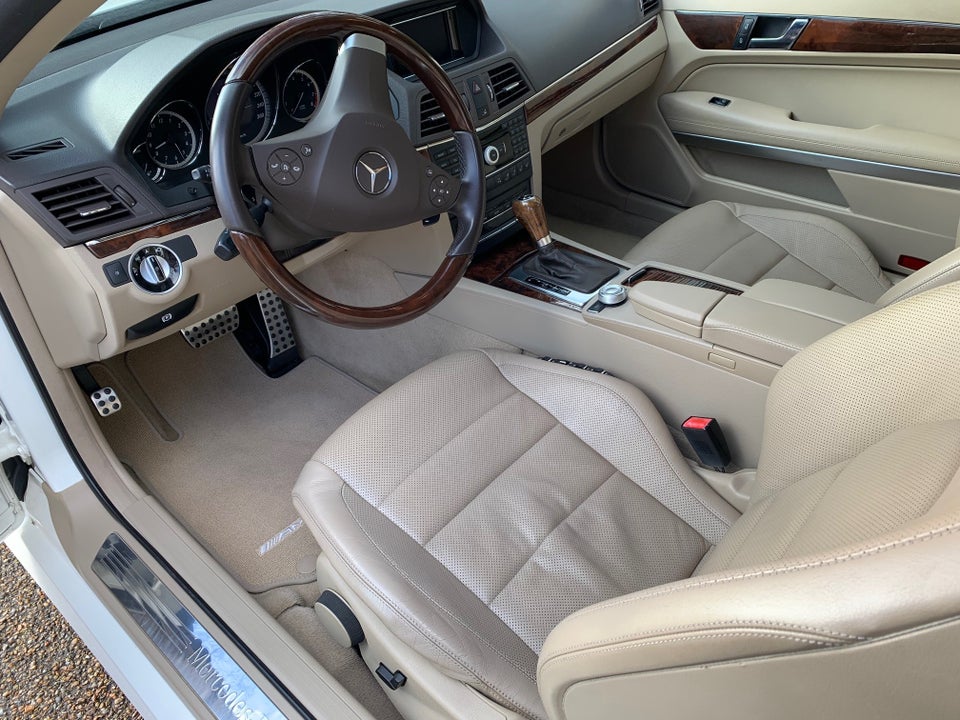 Mercedes E350 3,5 CGi AMG Line Cabriolet aut. BE 2d