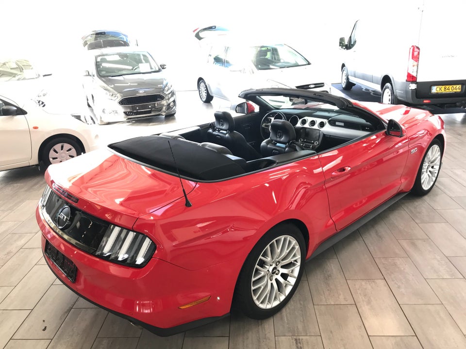 Ford Mustang 5,0 V8 GT Convertible aut. 2d