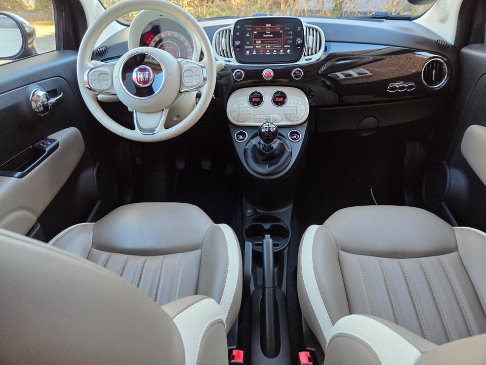 Fiat 500 0,9 TwinAir 80 Black Edition 3d