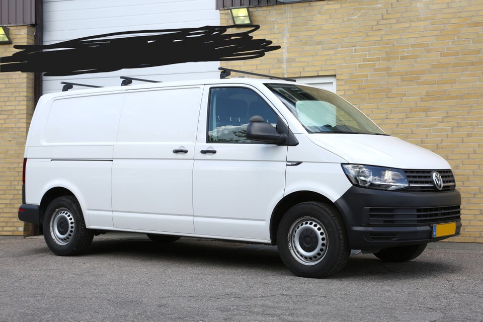 VW Transporter 2,0 TDi 102 Kassevogn lang