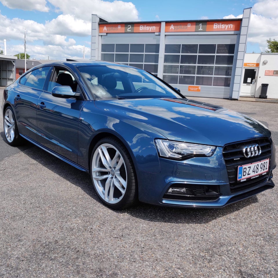 Audi A5 2,0 TDi 190 S-line Sportback quattro S-tr. 5d