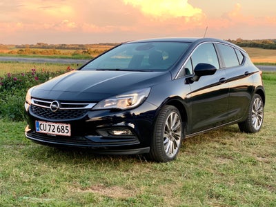 Opel Astra 1,4 T 150 Excite Benzin modelår 2019 km 69000 Mørkblåmetal ABS airbag service ok full, Af