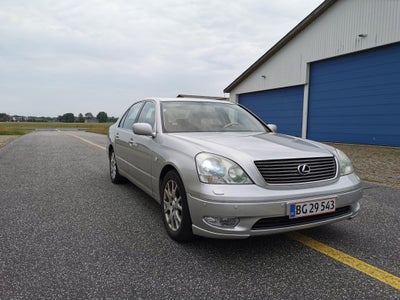 Lexus LS430 4,3 aut. Benzin aut. Automatgear modelår 2001 km 229000 Sølvmetal ABS airbag service ok 