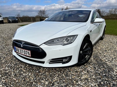 Tesla Model S  85 El aut. Automatgear modelår 2014 km 147000 Hvidmetal ABS airbag service ok full, A