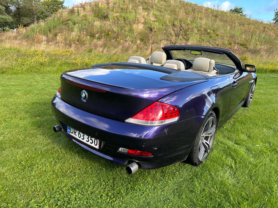 BMW 630i 3,0 Cabriolet Steptr. 2d