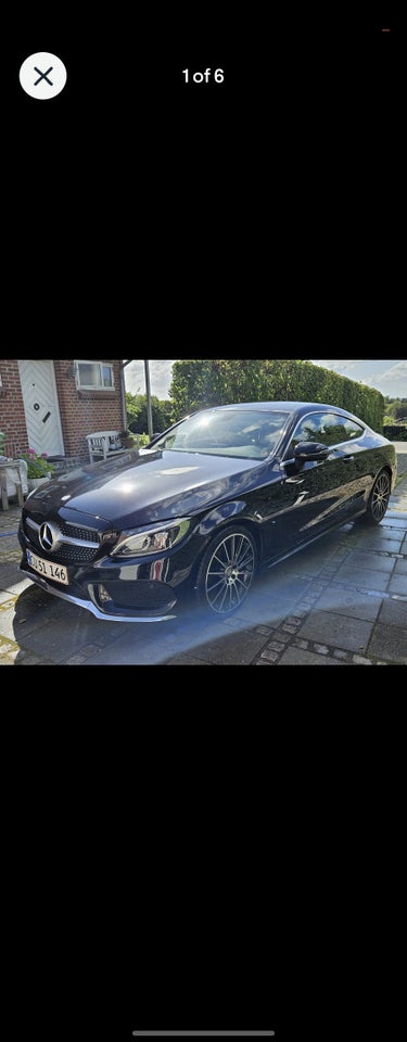 Mercedes C250 2,0 AMG Line Coupé aut. 2d