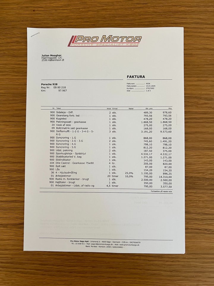Porsche 928 4,5  3d