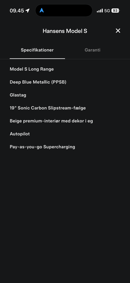 Tesla Model S Long Range AWD 5d