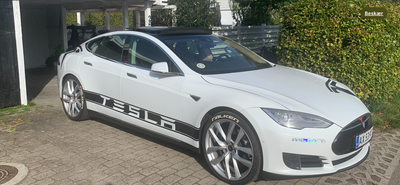 Tesla Model S  70D El 4x4 4x4 aut. Automatgear modelår 2015 km 170000 Hvidmetal ABS airbag service o