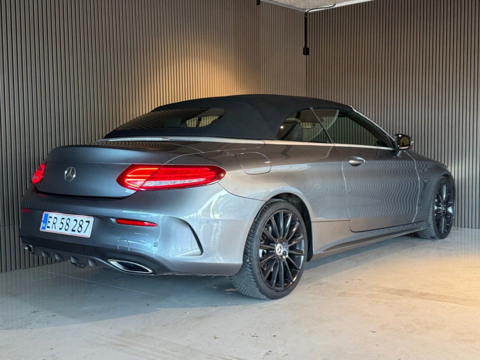 Mercedes C220 d 2,2 AMG Line Cabriolet aut. 2d