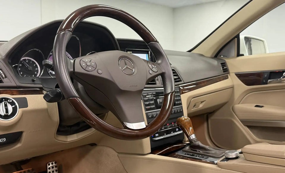 Mercedes E350 3,5 CGi AMG Line Cabriolet aut. BE 2d