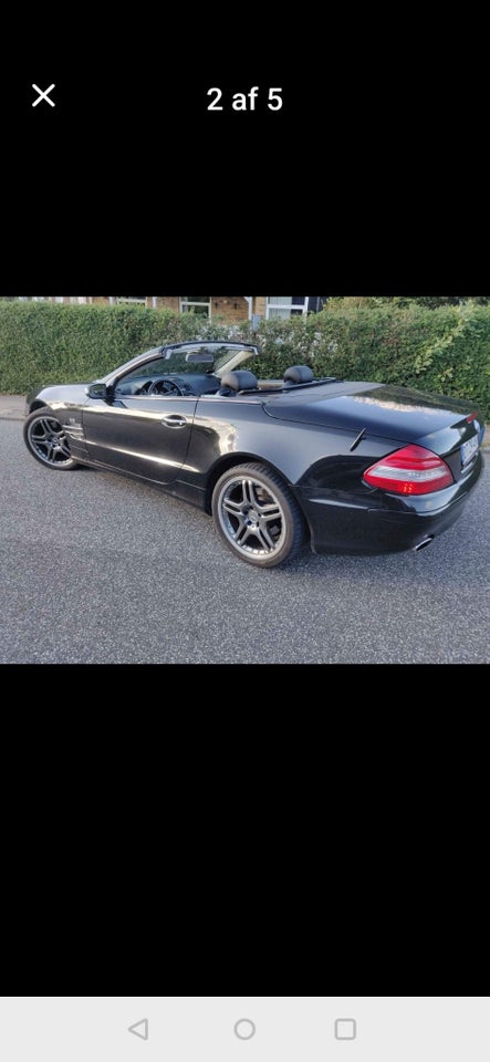 Mercedes SL500 5,5 aut. 2d