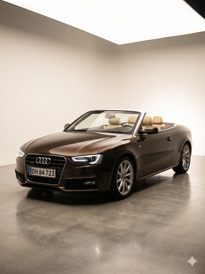 Audi A5 1,8 TFSi 170 S-line Cabriolet Multitr. 2d