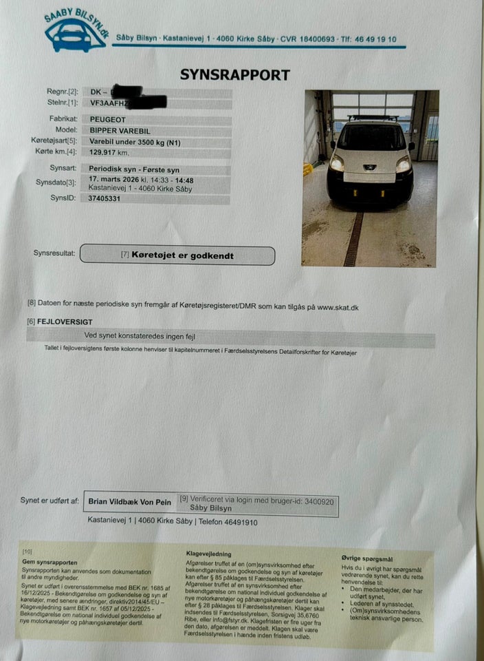 Peugeot Bipper 1,3 HDi 75 Fresh aut. Van 4d