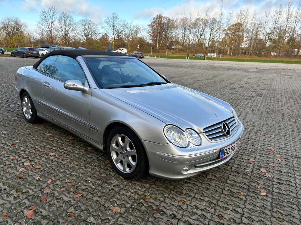 Mercedes CLK200 1,8 Kompressor Elegance Cabriolet aut. 2d