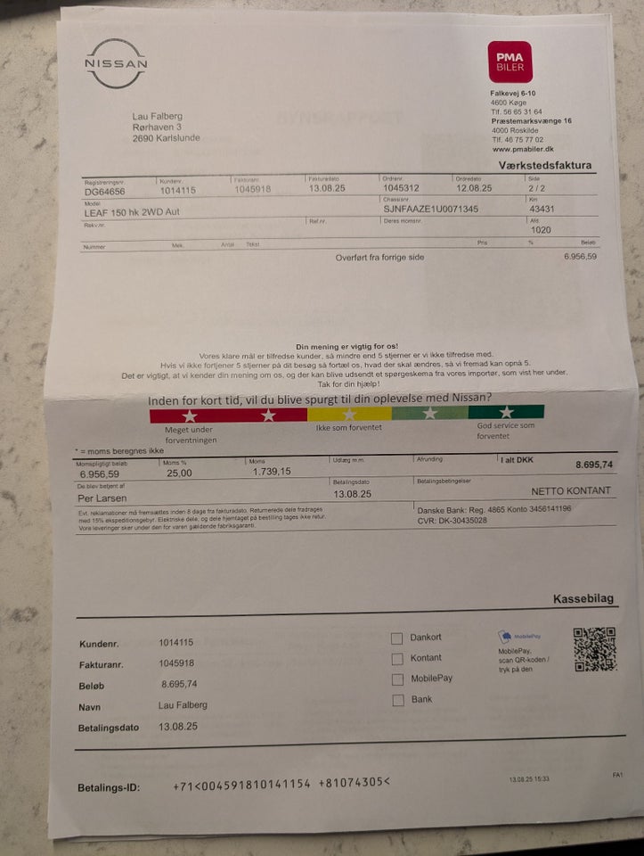 Nissan Leaf 40 Tekna 5d