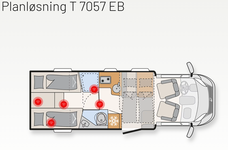 Dethleffs T7057 EB Trend 2,3 D aut.