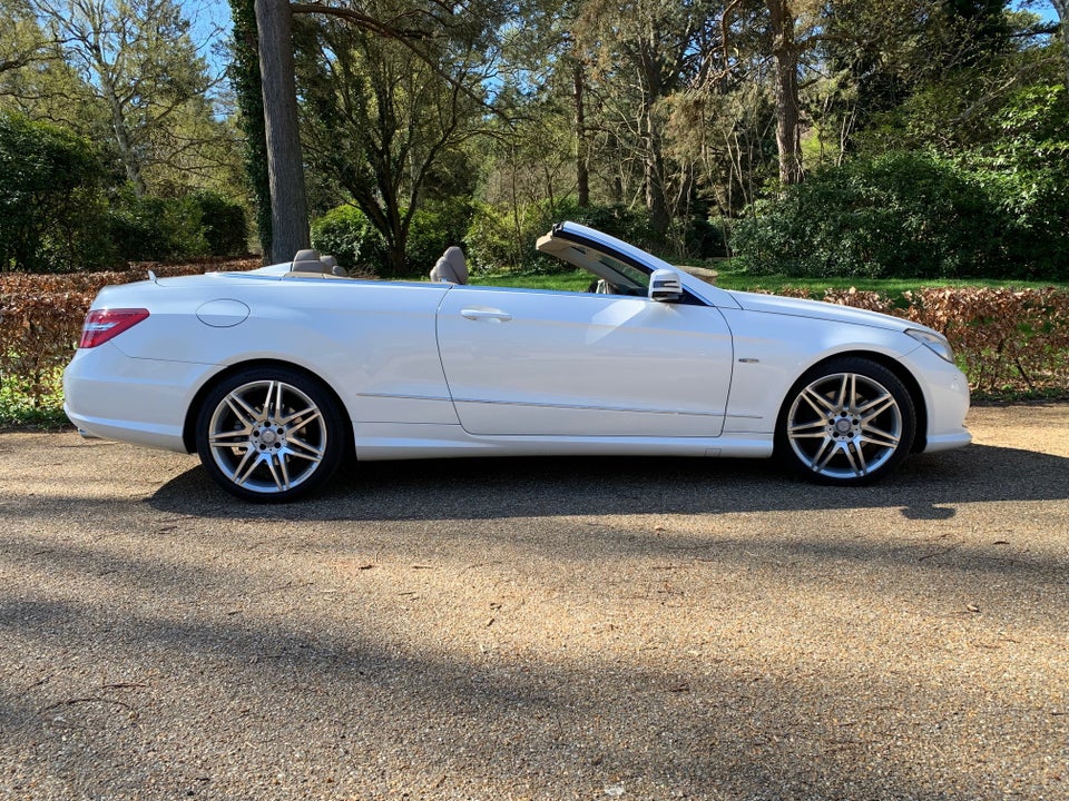 Mercedes E350 3,5 CGi AMG Line Cabriolet aut. BE 2d