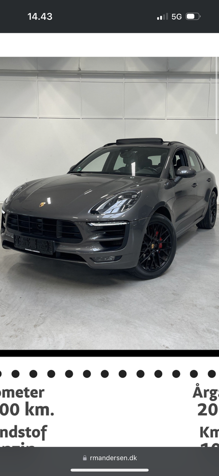 Porsche Macan GTS 3,0 PDK 5d