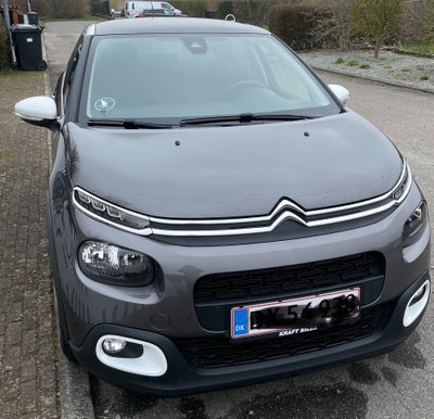 Citroën C3 1,2 PureTech 110 SkyLine Benzin modelår 2018 km 60000 Grå ABS airbag service ok full, Air