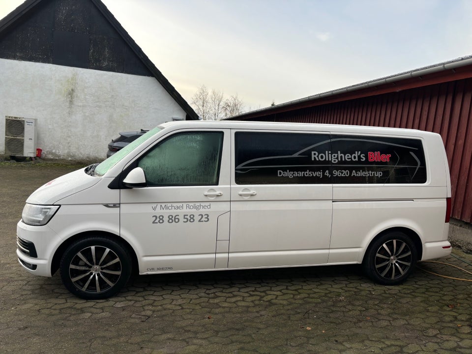 VW Transporter 2,0 TDi 204 Kassevogn DSG lang