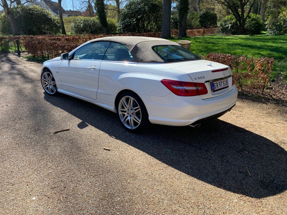 Mercedes E350 3,5 CGi AMG Line Cabriolet aut. BE 2d