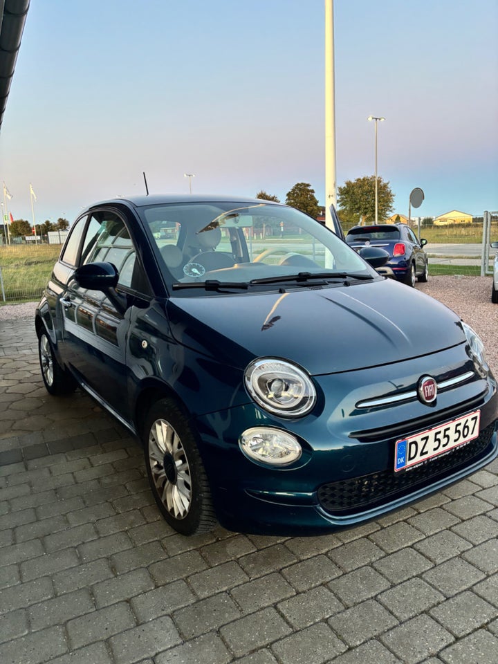Fiat 500 0,9 TwinAir 80 Beauty Blue 3d
