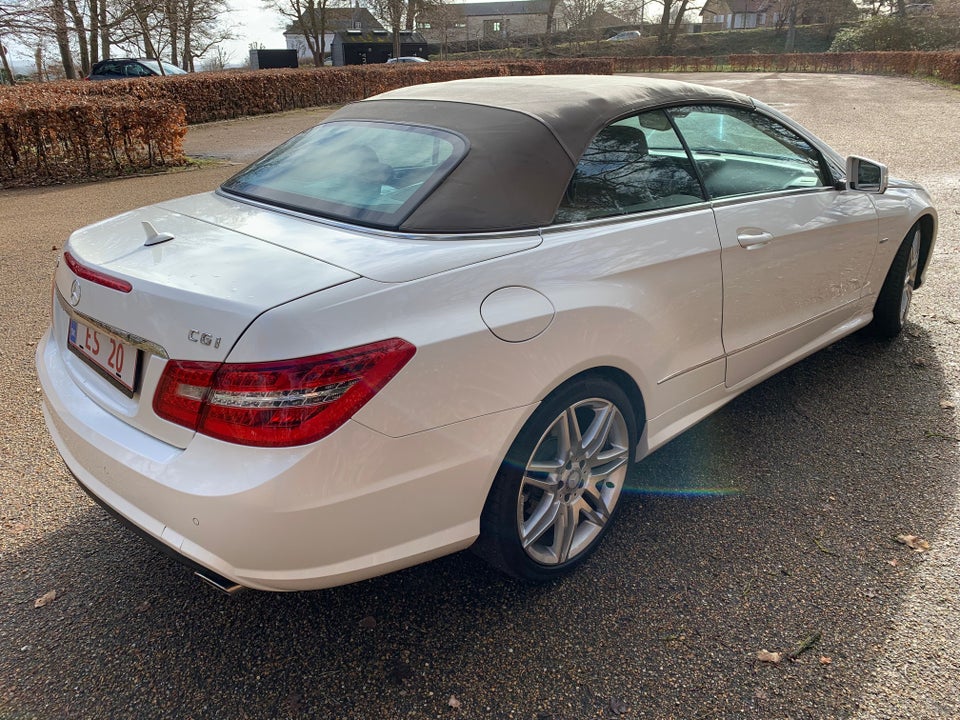 Mercedes E350 3,5 CGi AMG Line Cabriolet aut. BE 2d