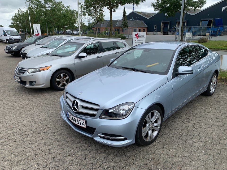 Mercedes C220 2,2 CDi Coupé aut. BE 2d