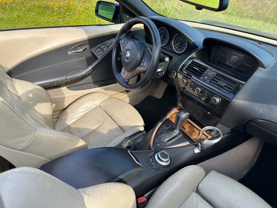 BMW 630i 3,0 Cabriolet Steptr. 2d